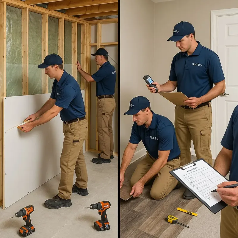 Repairs and Reconstruction process in Talihina, OK
